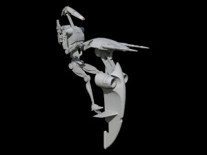 Stap Custom Build Star Wars 3D Model