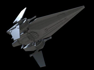 V - Wing Star Wars 3D Model