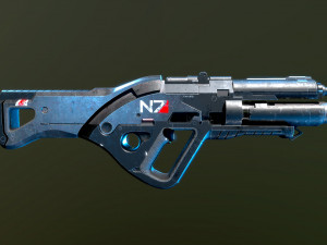 ME3N7 Valkyrie Mass Effect 3D Model