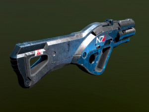 ME3N7 Valkyrie Mass Effect 3D मॉडल