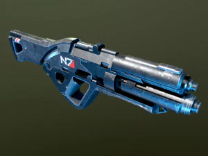 ME3N7 Valqu&iacute;ria Mass Effect Modelo 3D