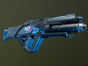 ME3N7 Valqu&iacute;ria Mass Effect Modelo 3D