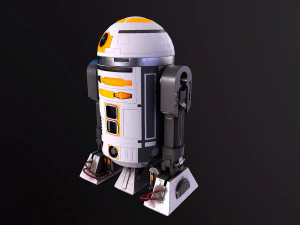 RD3 Star Wars Baixo poli Baixo poli Modelo 3D