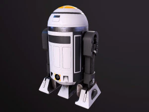 RD3 Star Wars Baixo poli Baixo poli Modelo 3D