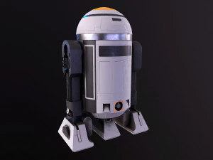 RD3 Star Wars Baixo poli Baixo poli Modelo 3D
