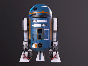 SK-620 STAR WARS Low-poly Modèle 3D