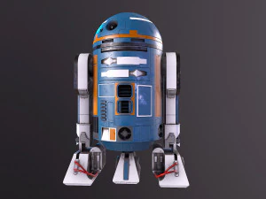 SK-620 STAR WARS Low-poly 3D Model