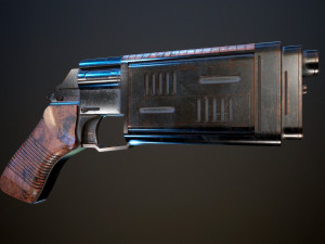 Andor Blaster Star Wars 3D 모델