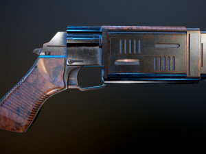 Andor Blaster Star Wars Modelo 3D