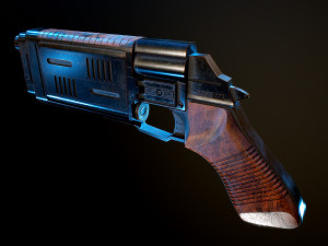 Andor Blaster Star Wars Modelo 3D