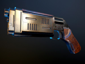 Andor Blaster Star Wars Modelo 3D