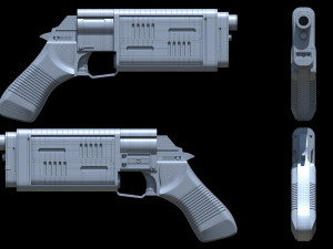 Andor Blaster Star Wars Modelo 3D