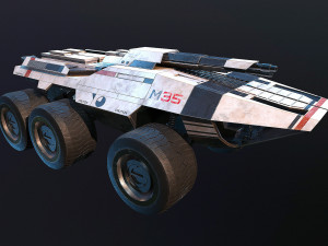 Mako M35 Mass Effect Modelo 3D