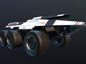 Mako M35 Mass Effect Modelo 3D