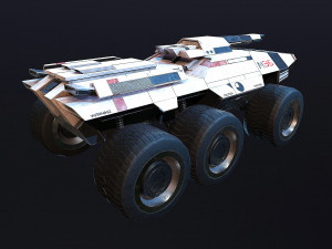 Mako M35 Mass Effect Modelo 3D