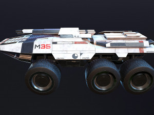 Mako M35 Mass Effect Modelo 3D