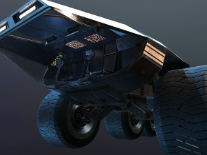 Mako M35 Mass Effect Modelo 3D
