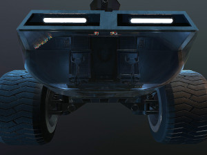 Mako M35 Mass Effect Modelo 3D