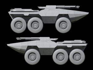 Mako M35 Mass Effect Modelo 3D