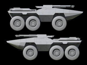 Efeito de massa Mako M35 Modelo 3D