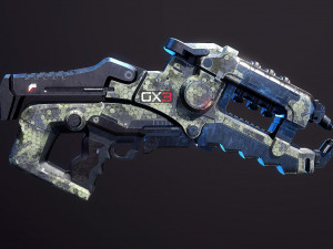 Arc Projector Mass Effect 3D मॉडल
