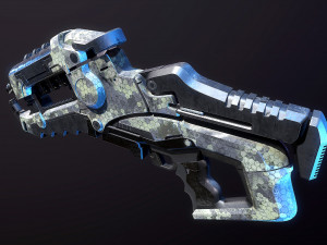Arc Projector Mass Effect Model 3D