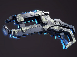 Arc Projector Mass Effect Model 3D
