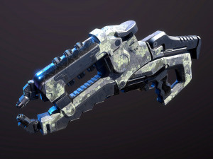 Arc Projector Mass Effect Model 3D