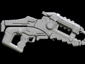 Arc Projector Mass Effect Model 3D