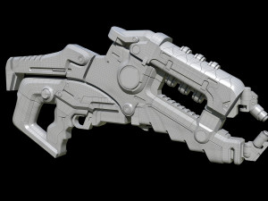 Arc Projector Mass Effect Model 3D