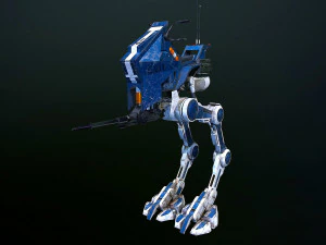 AT-RT Guerre stellari Modello 3D