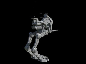 AT-RT Guerre stellari Modello 3D