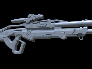 Cerberus M13 Raptor Sniper MASS EFFECT Modelo 3D