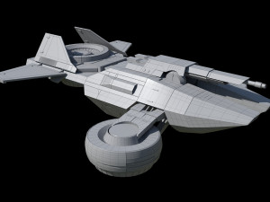M44 Hammerhead Mass Effect 3D 모델