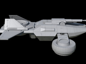 M44 Hammerhead Mass Effect 3D 모델