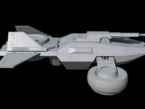 M44 Hammerhead Mass Effect 3D Model