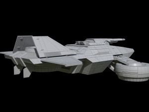 M44 Hammerhead Mass Effect 3D 모델