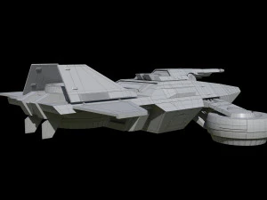 M44 Hammerhead Mass Effect 3D Model