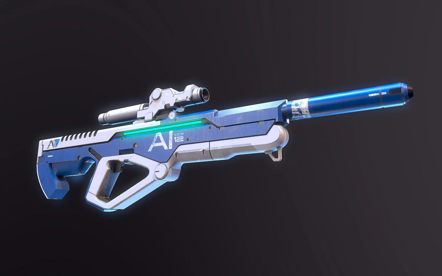 Pathfinder Observer MASS EFFECT 3D Model .c4d .max .obj .3ds .fbx .stl .blend 