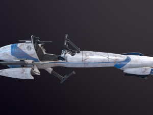 Barc Speeder Star Wars 3D Модель