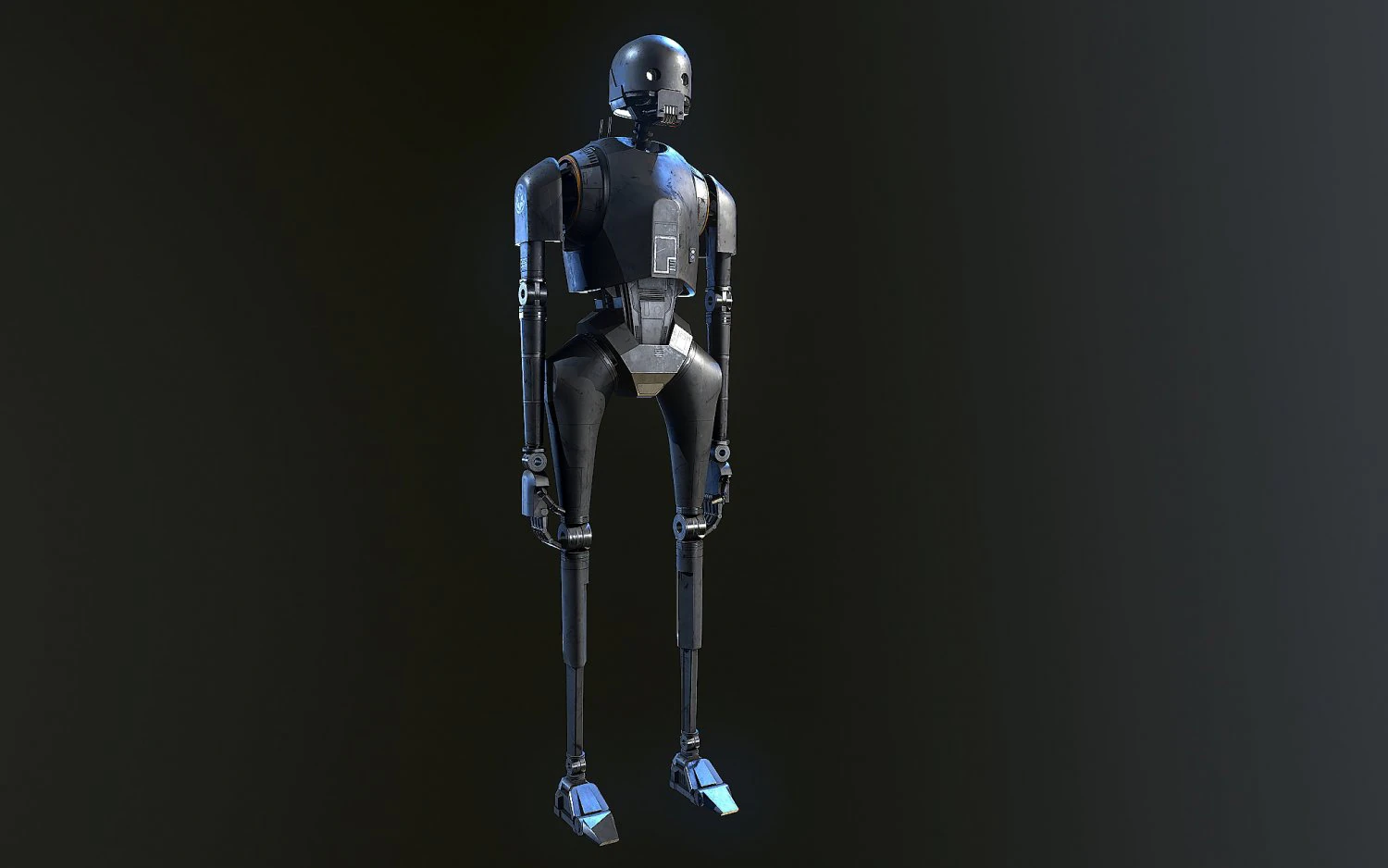 K-2SO Guerra nas Estrelas Modelo 3D .c4d .max .obj .3ds .fbx .stl .blend