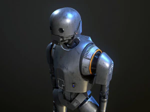 K-2SO Guerra nas Estrelas Modelo 3D