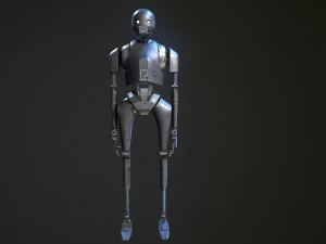 K-2SO Guerra nas Estrelas Modelo 3D