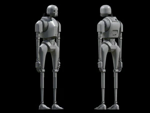 K-2SO Guerra nas Estrelas Modelo 3D