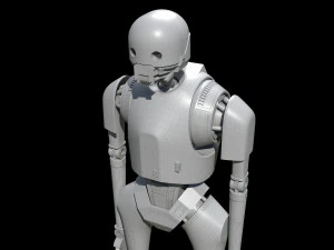 K-2SO Guerra nas Estrelas Modelo 3D
