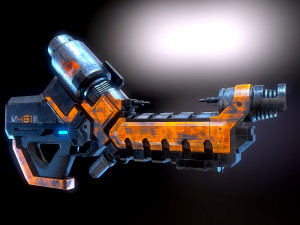 M451Firestorm Mass Effect Modèle 3D