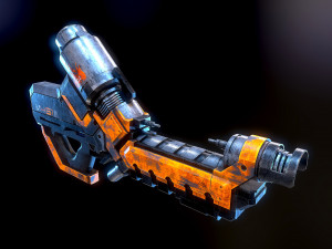 M451Firestorm Mass Effect Modèle 3D