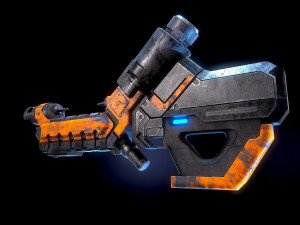 M451Firestorm Mass Effect Modèle 3D