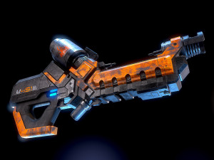 M451Firestorm Mass Effect Modèle 3D