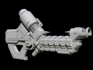 M451Firestorm Mass Effect Modèle 3D
